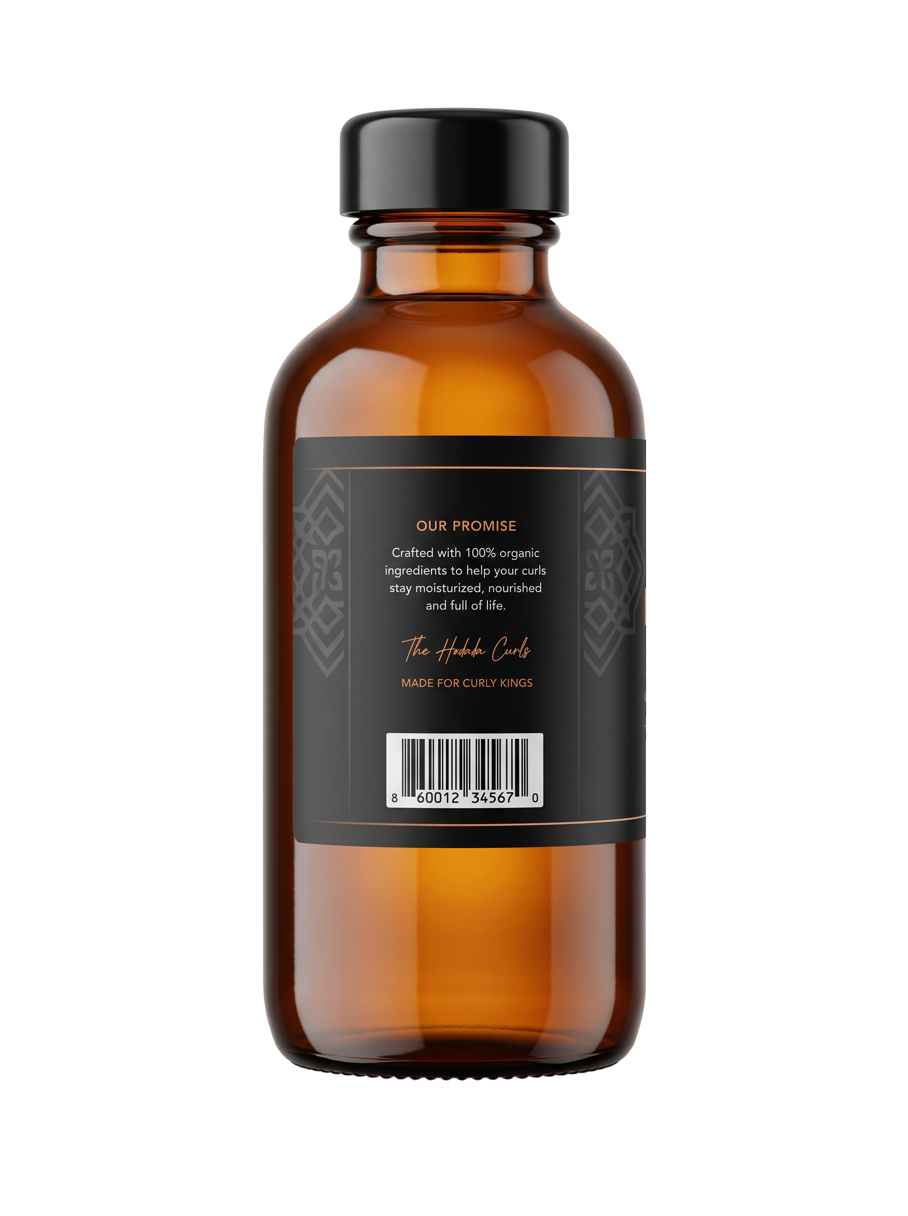 Curl Nourishing Oil, back view