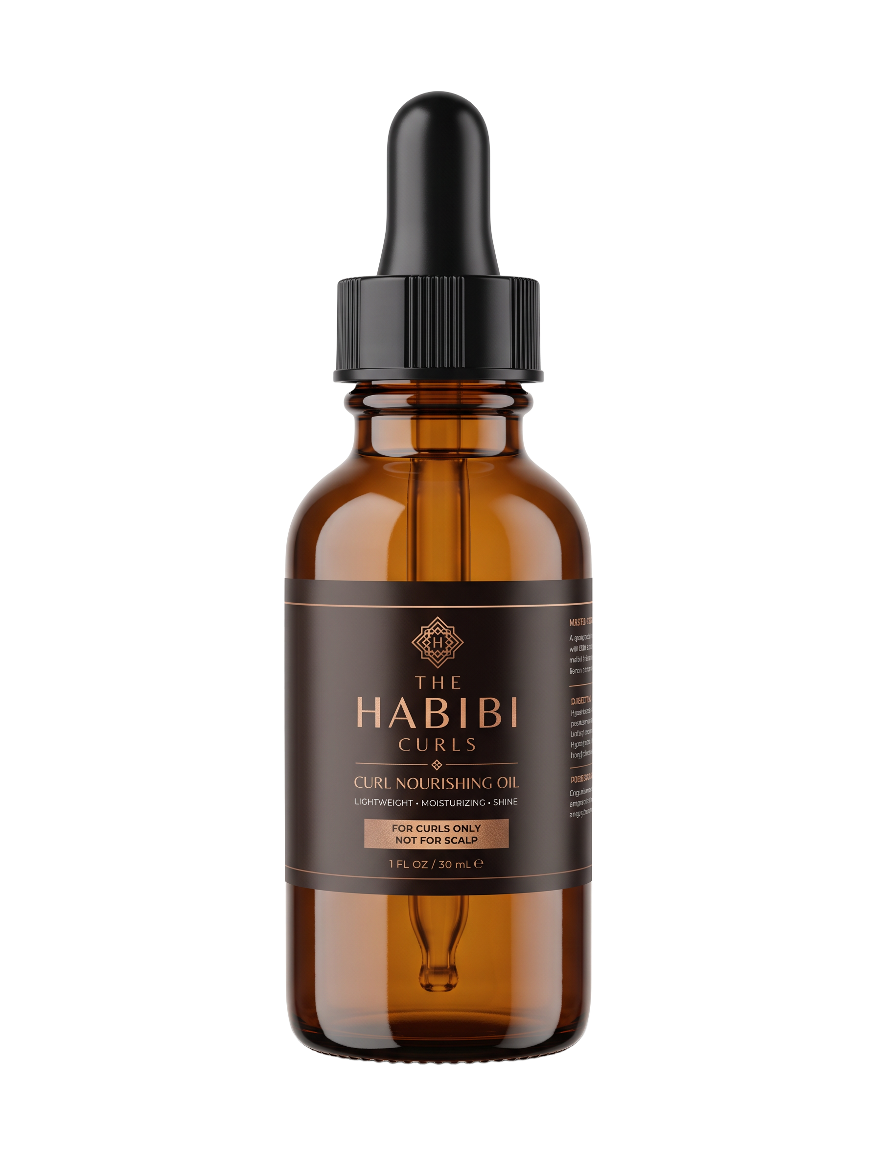 Curl Nourishing Oil, front view